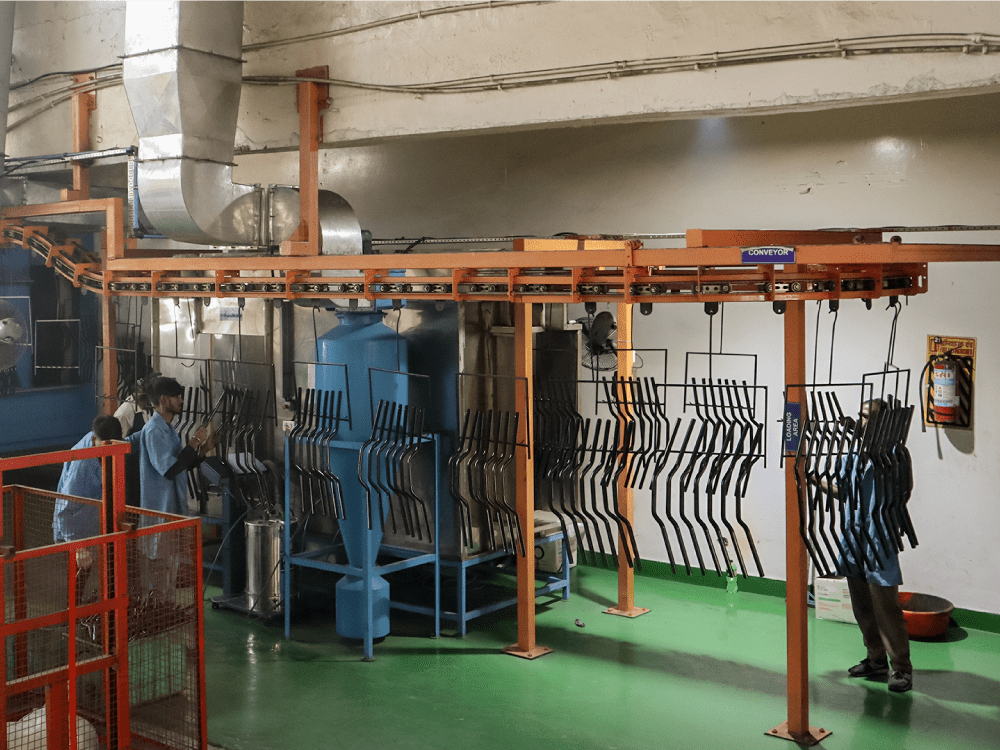 Powder Coating Process